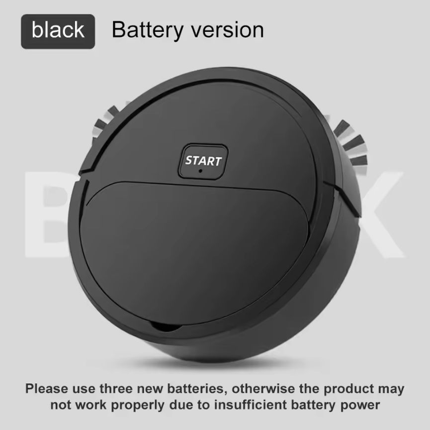 Automatic Portable Mini Home Floor Robotic Vacuum Cleaner USB Rechargeable