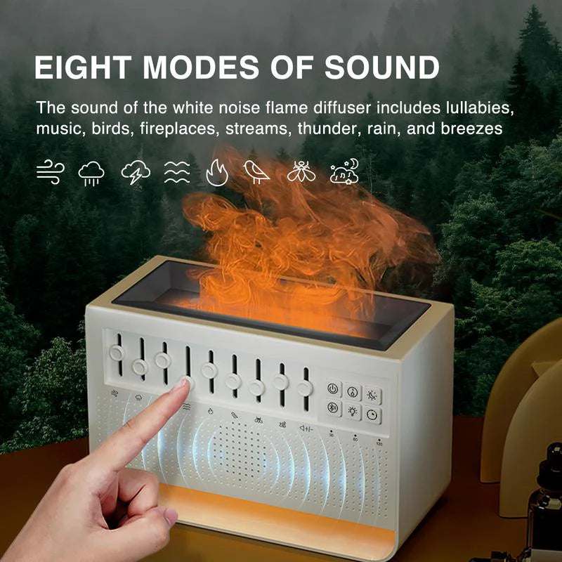 3 in 1 Bluetooth Speaker White Noise Nature Sound Sleep Night Light Humidifier
