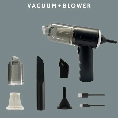 Imported Mini Portable Cordless Vacuum Cleaner + Blower (Pro Model)